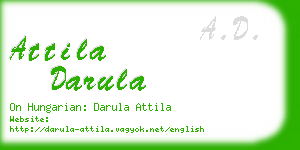 attila darula business card